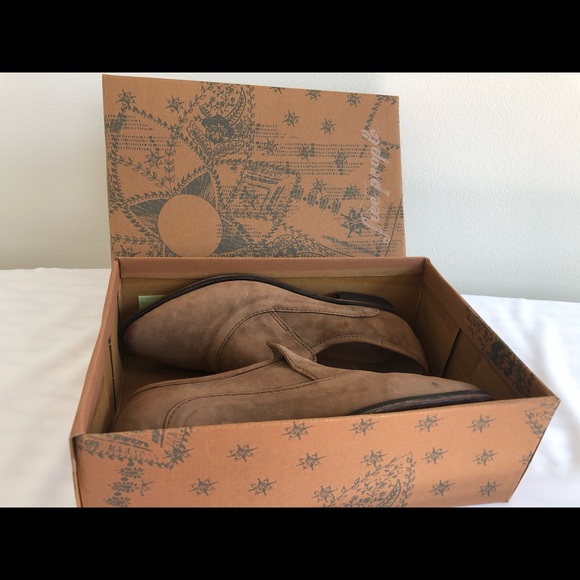 Free People Brown Brady Slip on Loafer NIB size 39 BEAUTIFUL BOHO - Picture 4 of 13